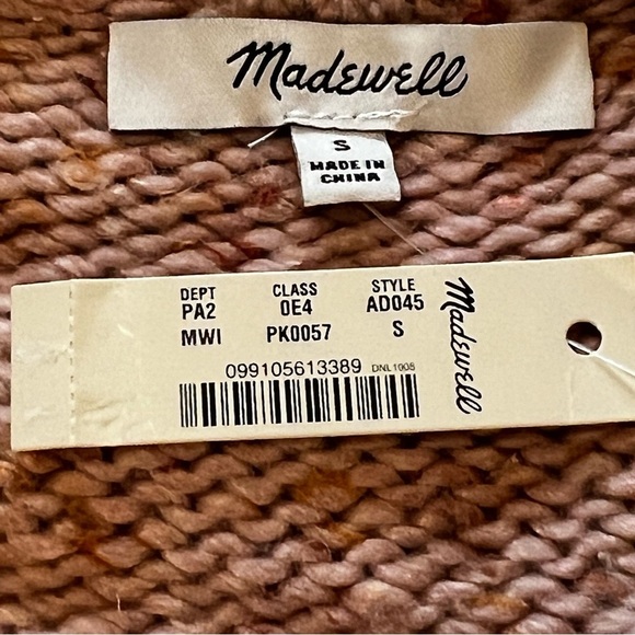 NWT Madewell Beresford Wrap Front Pullover
Sweater S Pink V Neck Balloon Sleeves - Picture 11 of 12